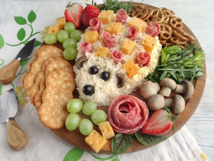 Image for Hedgehog Charcuterie Board