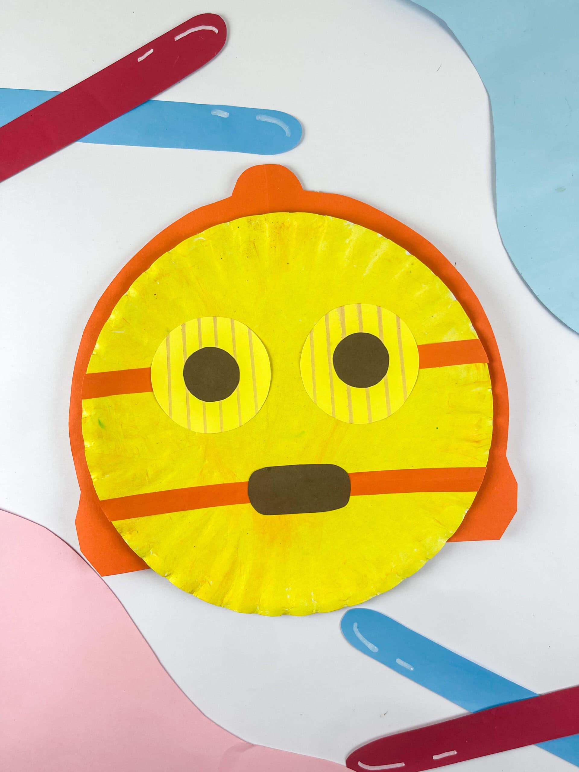 c-3po paper plate craft