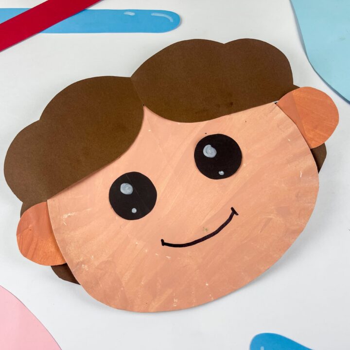 Han Solo Paper Plate Craft
