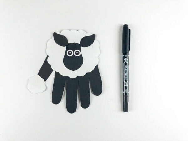 Goat craft beside black marker for details