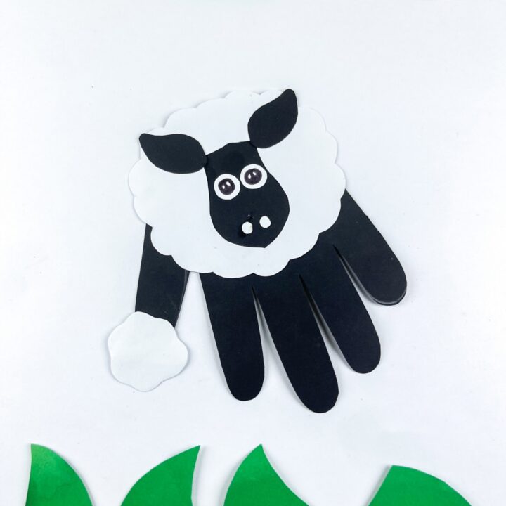 Goat Handprint Craft