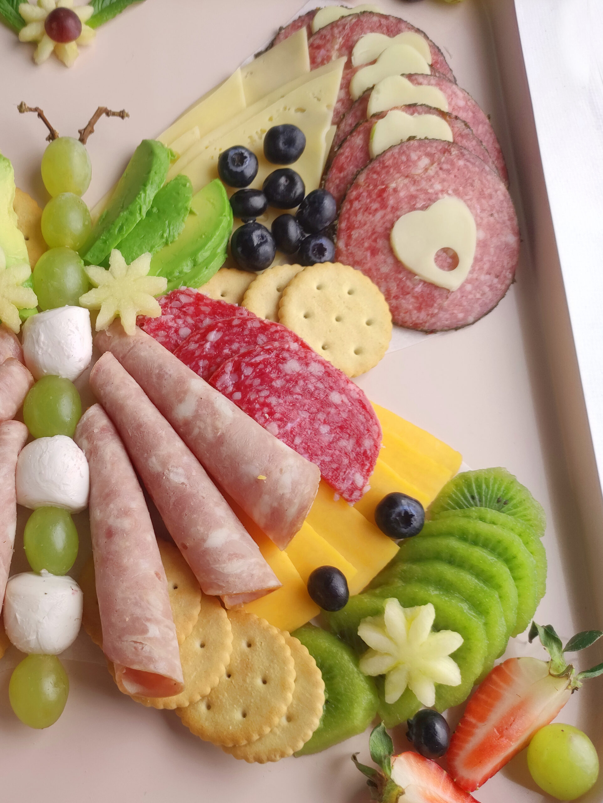 Butterfly charcuterie board