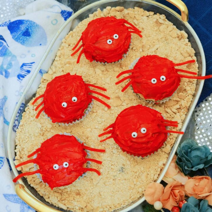 Beach Crab Cupcakes Recipe
