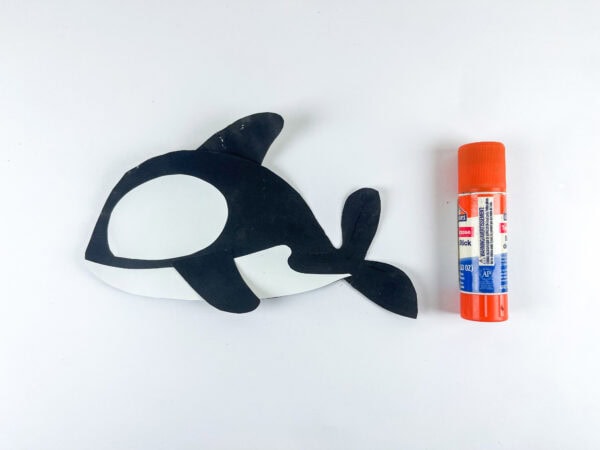 Orca craft with fin attached