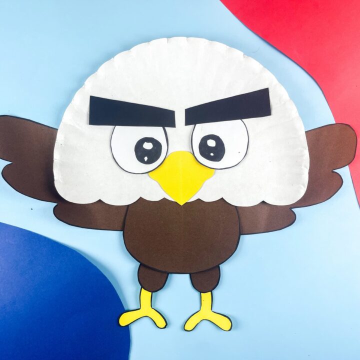 Bald Eagle Paper Plate Craft