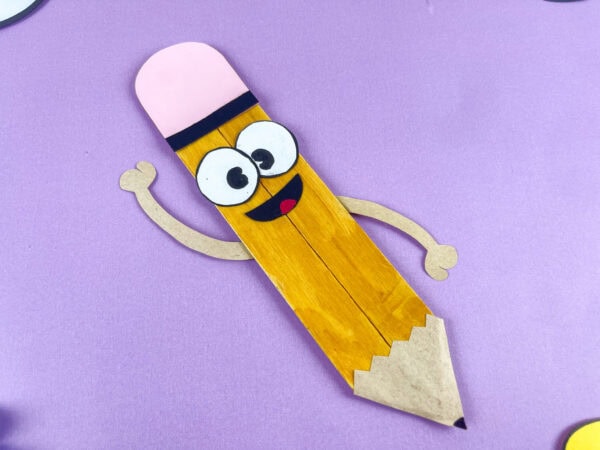 Close up of pencil craft