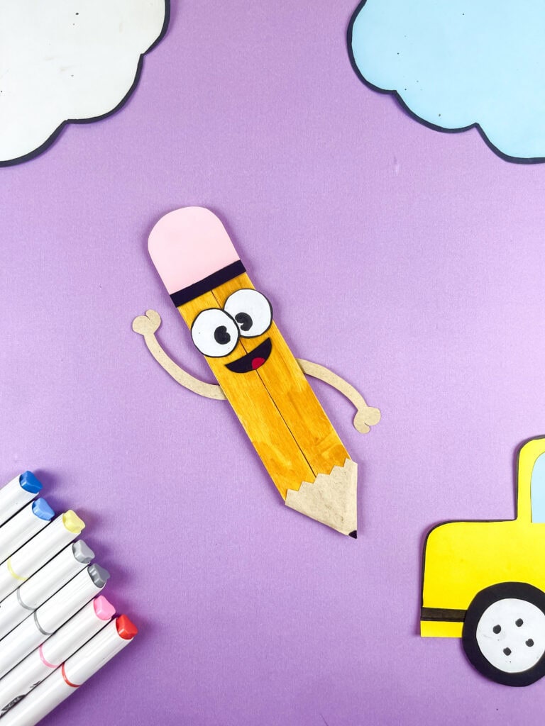 back to school pencil craft