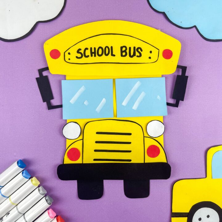 School Bus Craft For Kids