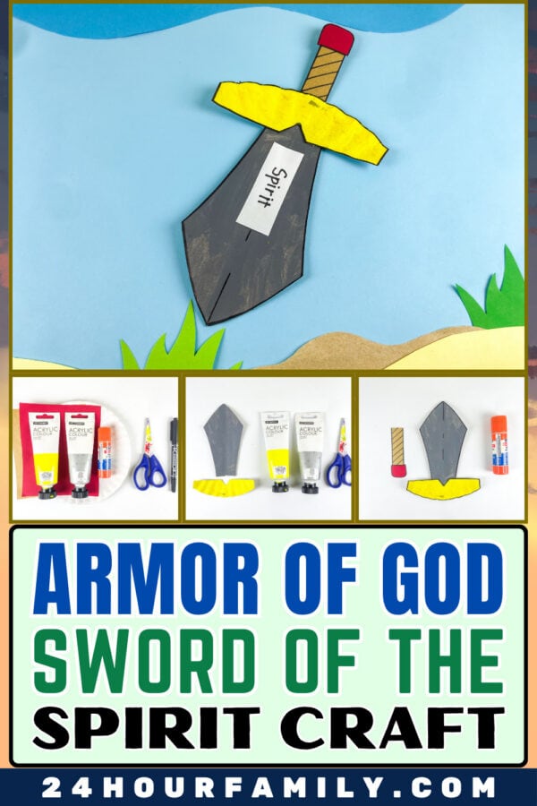 Armor of God Sword of the Spirit craft display