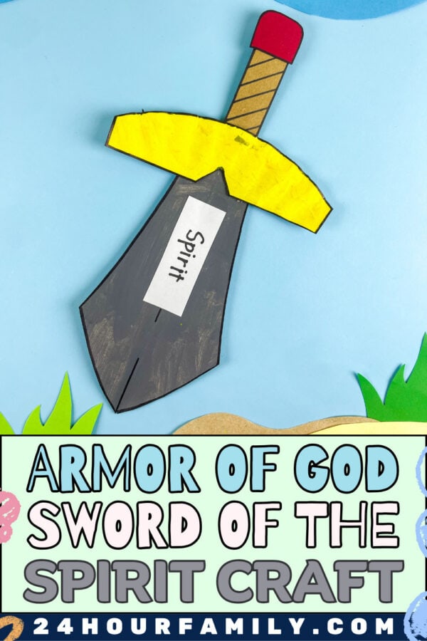 Armor of God Sword of the Spirit craft poster