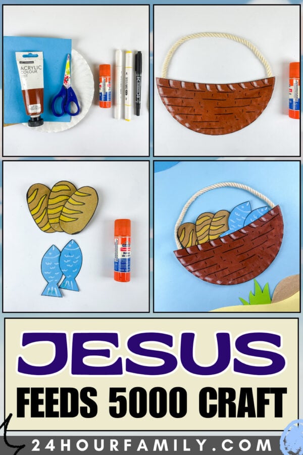 Jesus feeds 5000 craft title image.