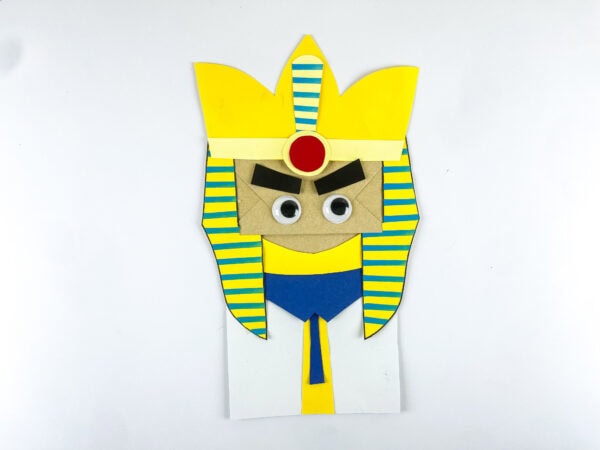 Completed Pharaoh Bible craft