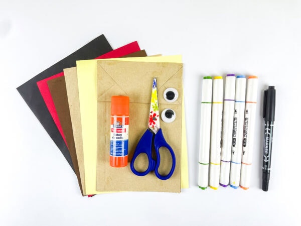 Craft supplies for Joseph Coat of Many Colors craft