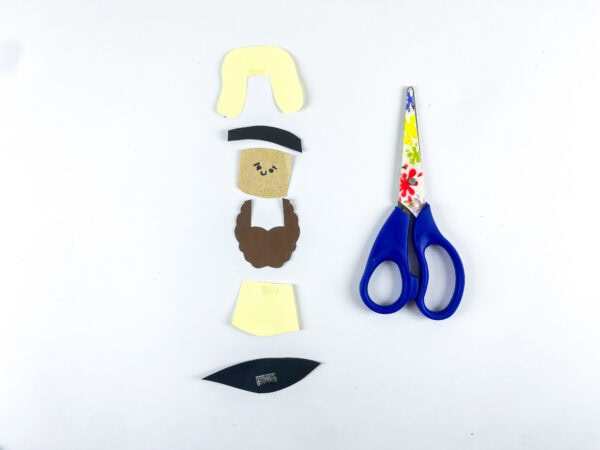 Jonah paper character cutouts