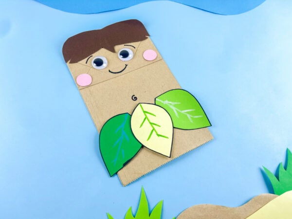 Adam craft displayed on blue background