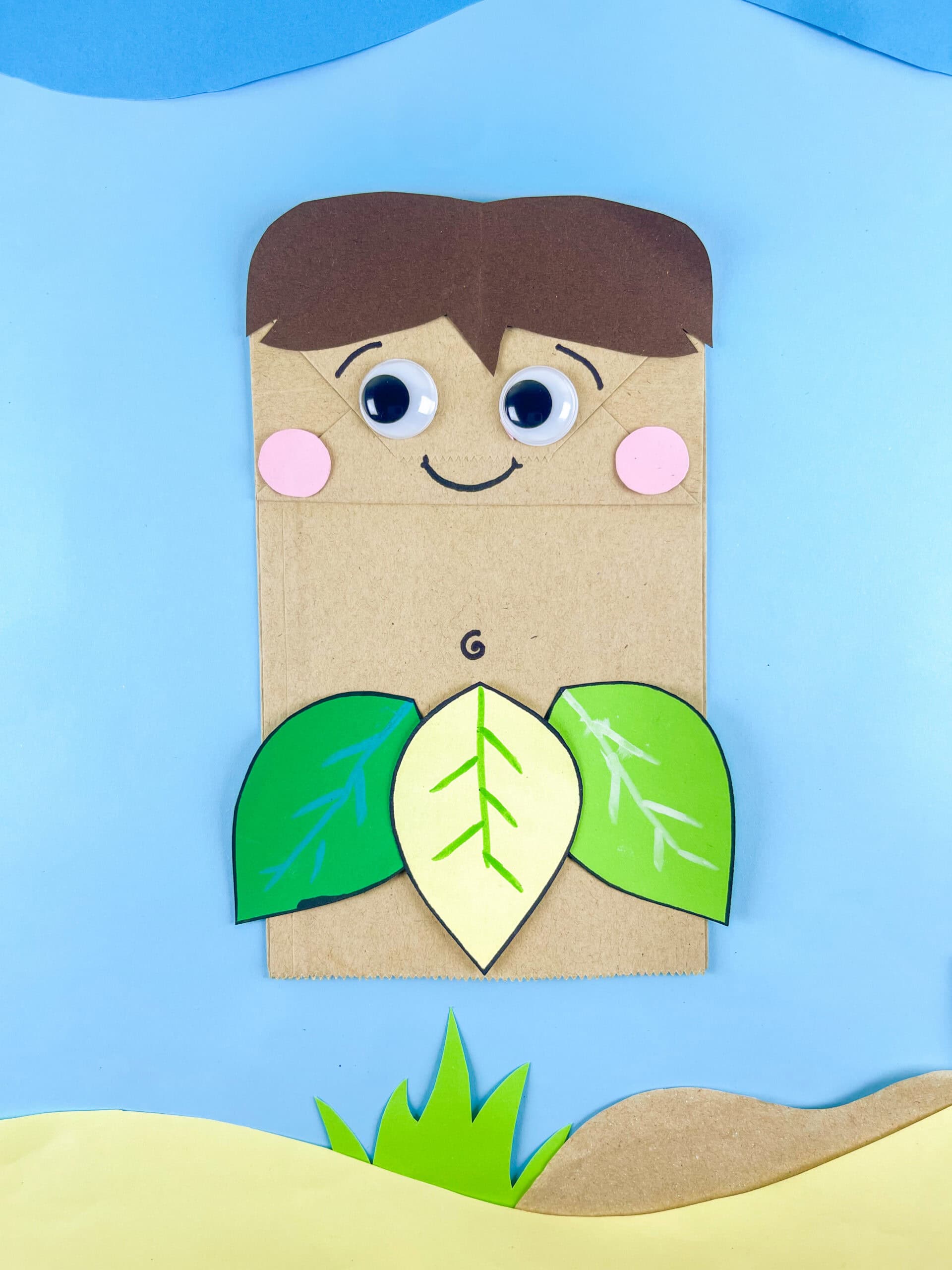 Adam and the garden of eden craft