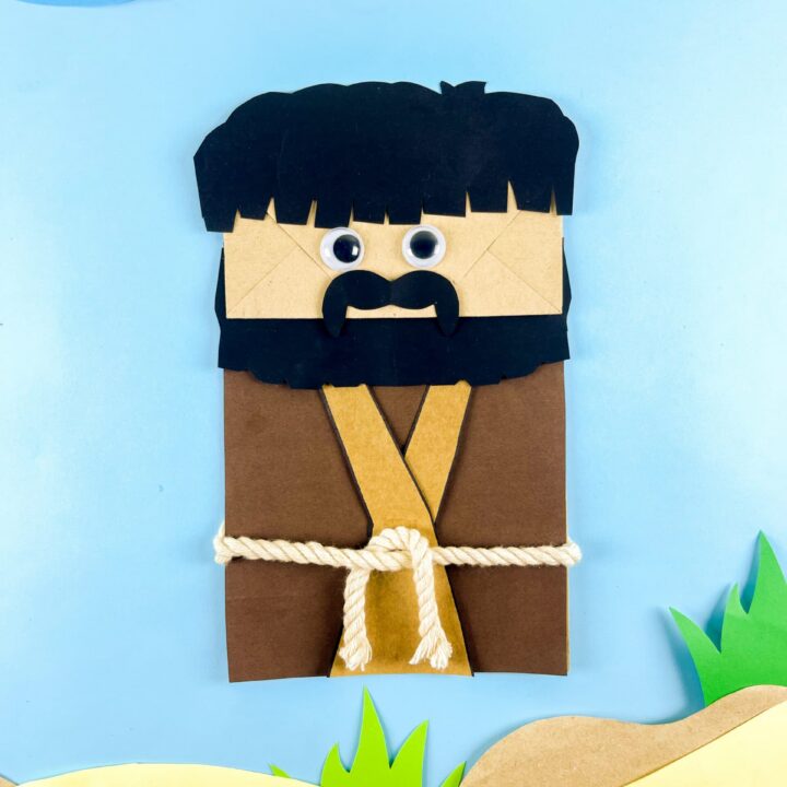 Moses Bible Paper Bag Craft