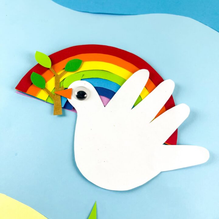 Dove Handprint Craft