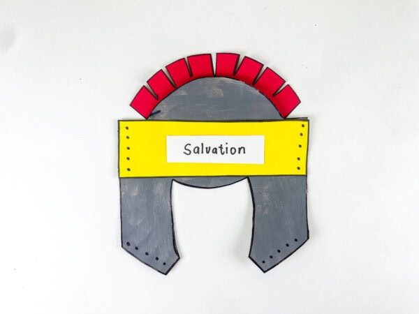 Completed Helmet of Salvation craft