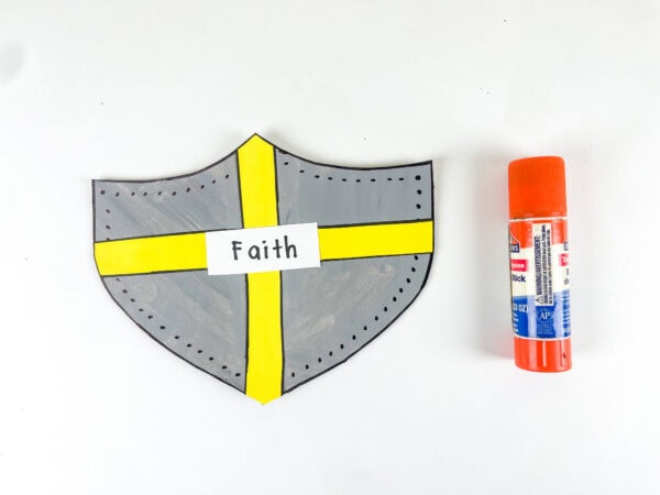 Faith label added to shield craft