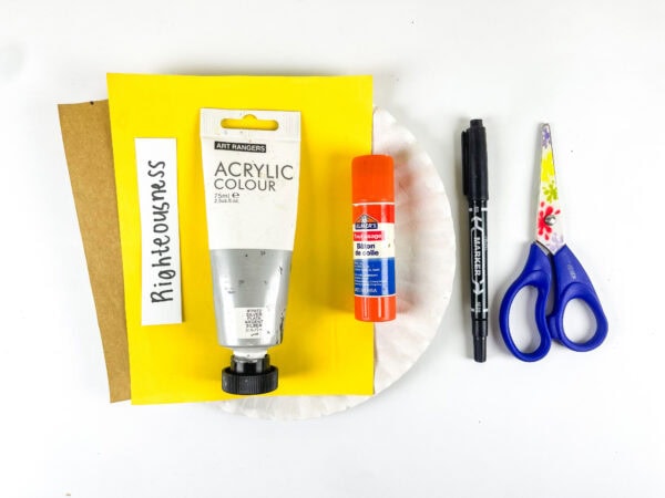 Supplies for breastplate of righteousness craft