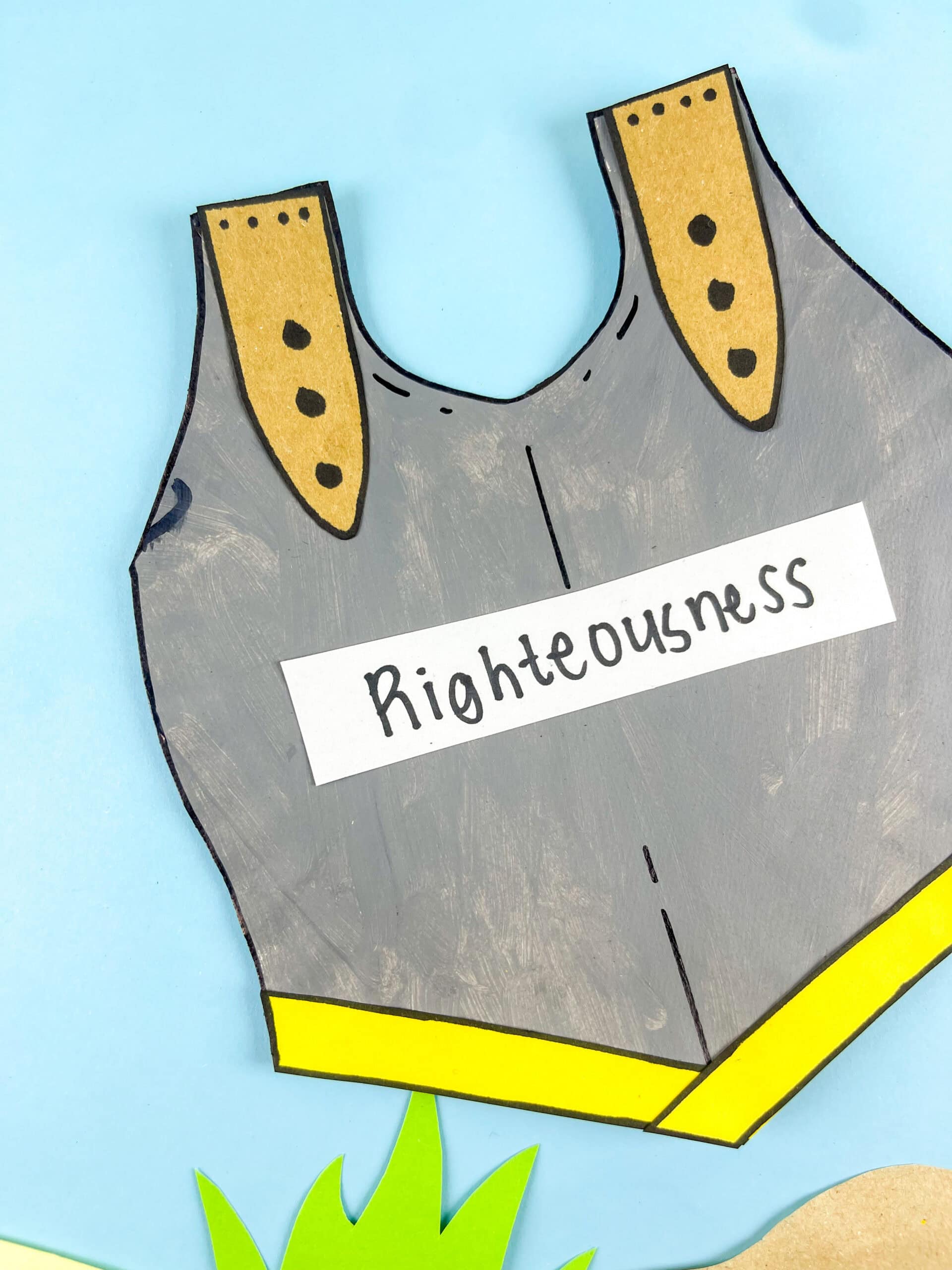 Armor of God breastplate of rightousness craft