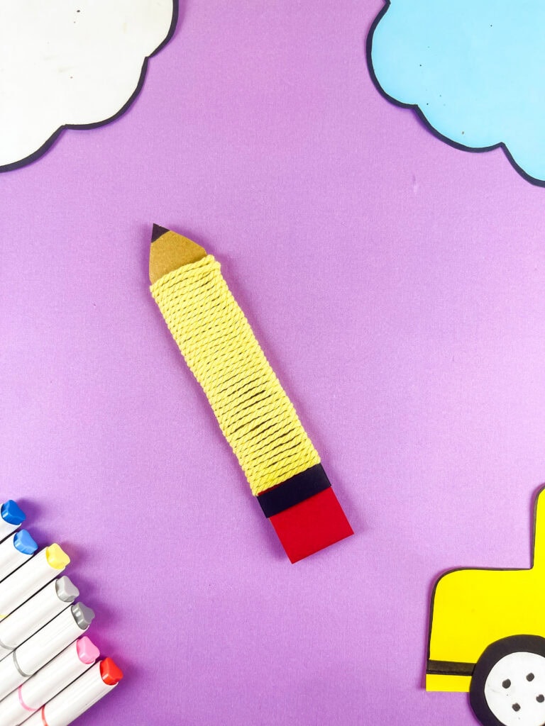 pencil yarn craft