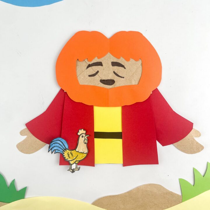 Peter Bible Paper Craft
