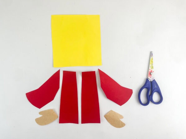 Peter robe and hands craft pieces