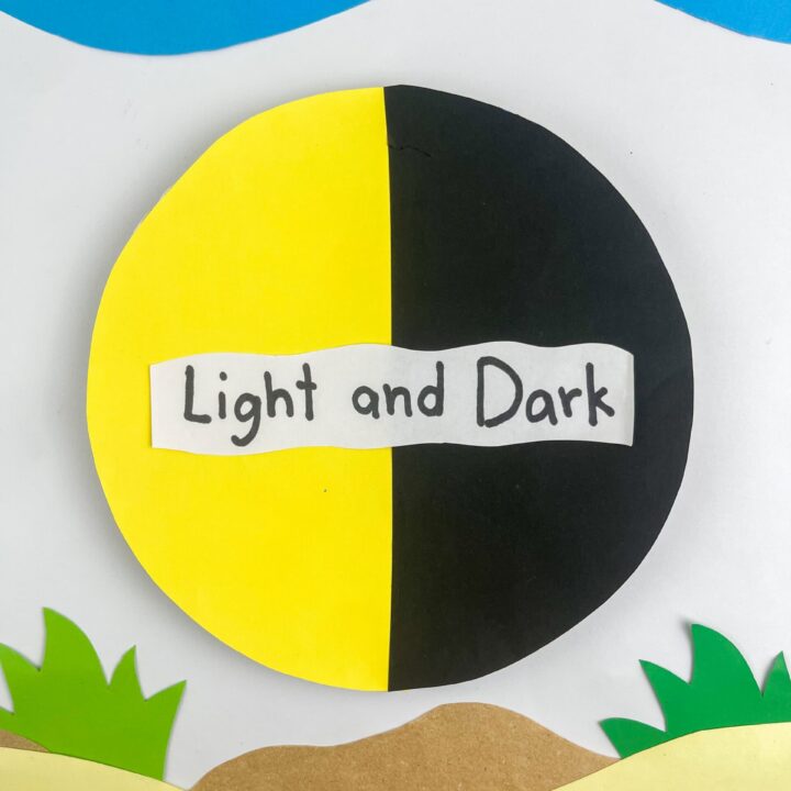 Day 1 of Creation Craft for Kids