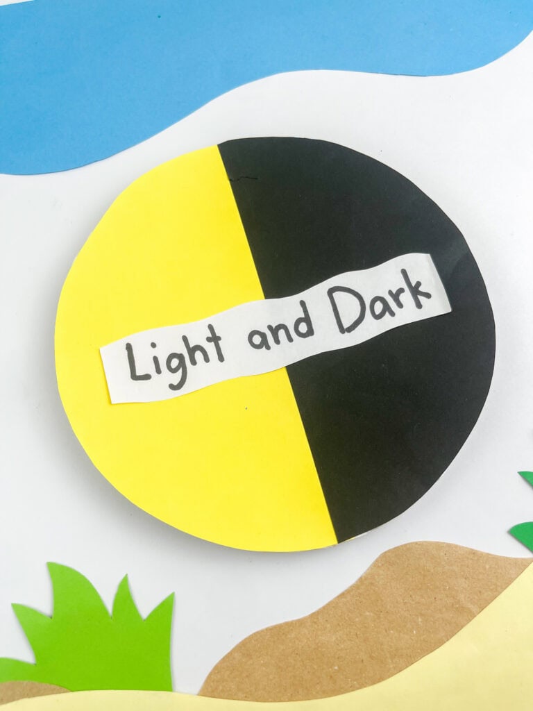 day 1 of creation craft for kids
