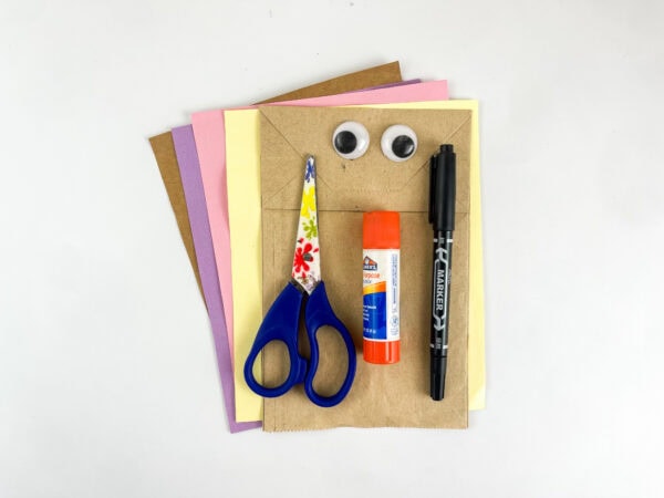 Supplies for Sarah Bible paper craft