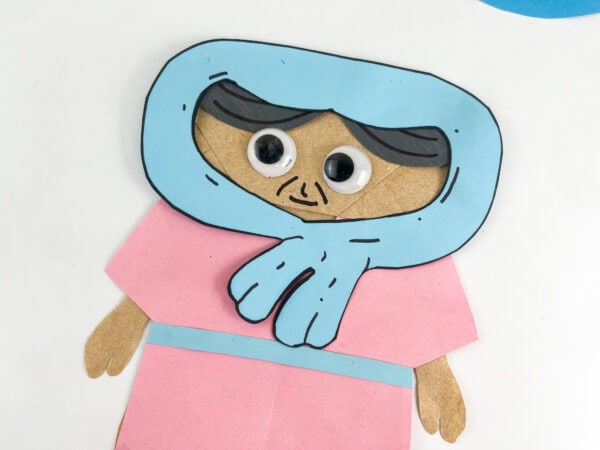 Close-up of Naomi craft