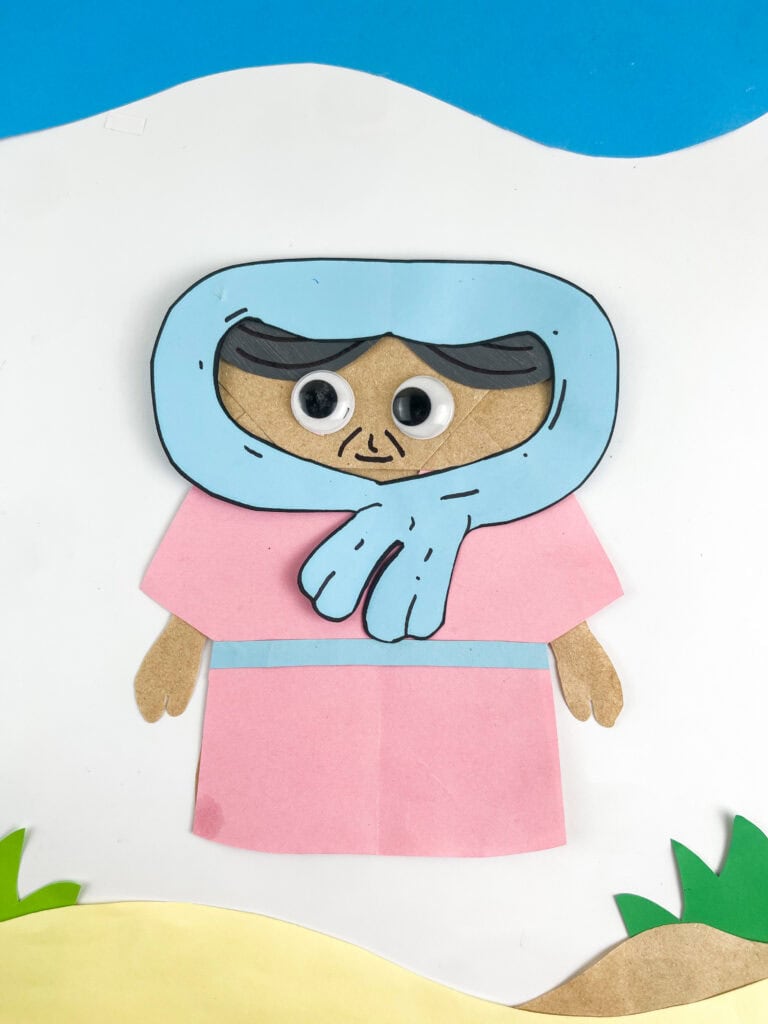 naomi bible paper craft for kids