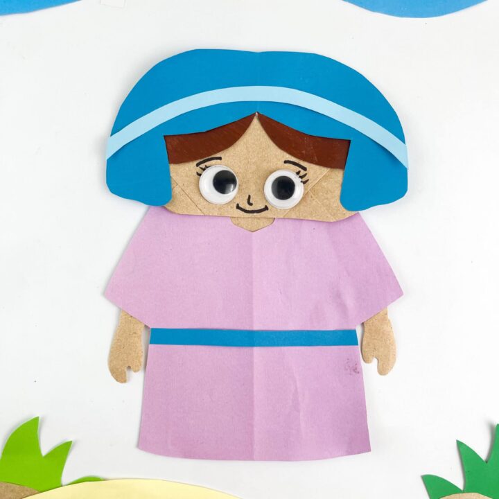 Ruth Bible Paper Bag Craft
