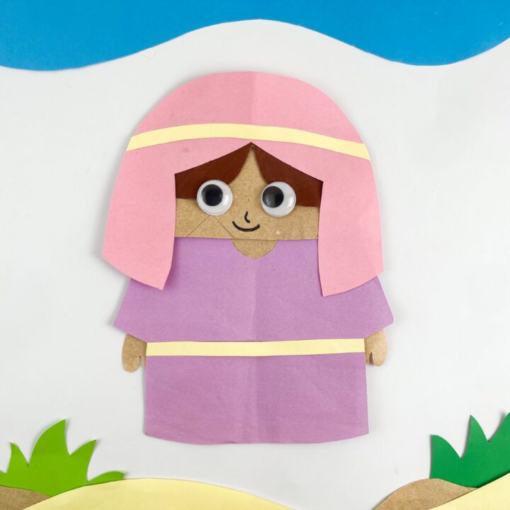 Sarah Bible Paper Bag Craft