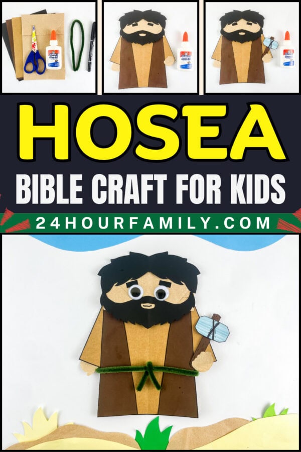 Hosea bible craft for kids