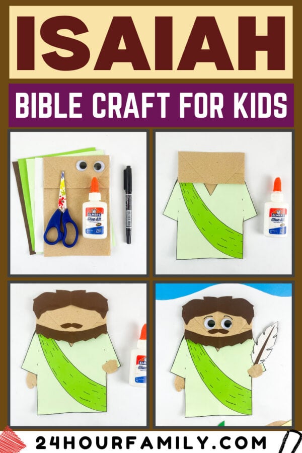 Isaiah bible craft for kids