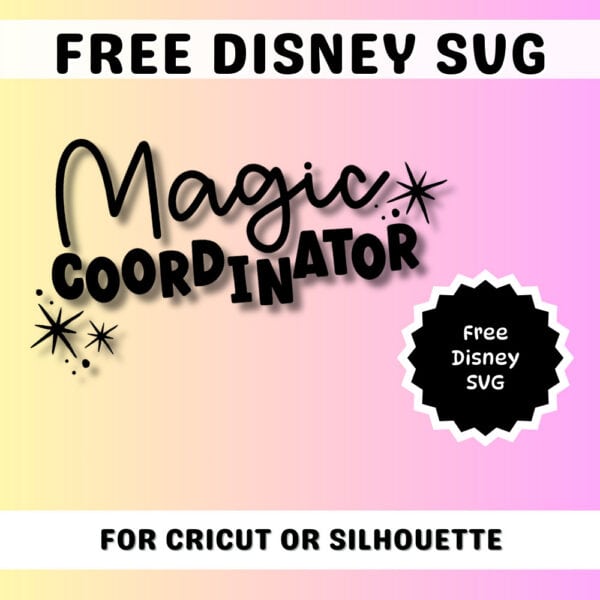 Disney magical coordinator svg