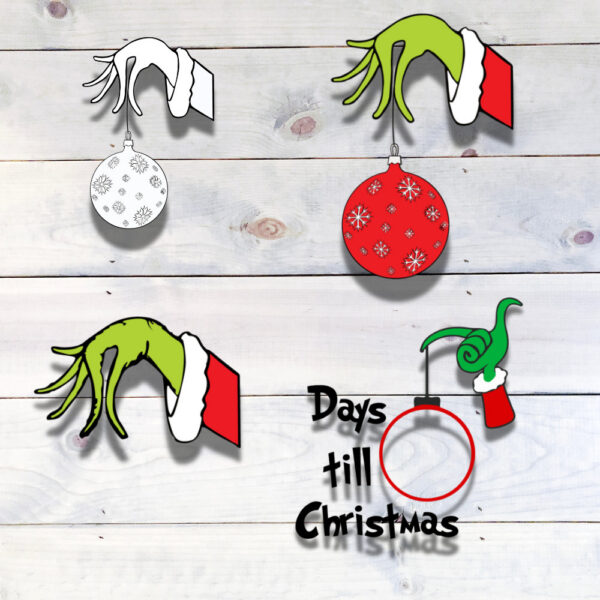 grinch hand svg files