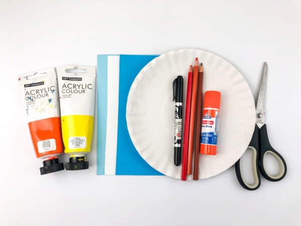 Craft supplies for the project
