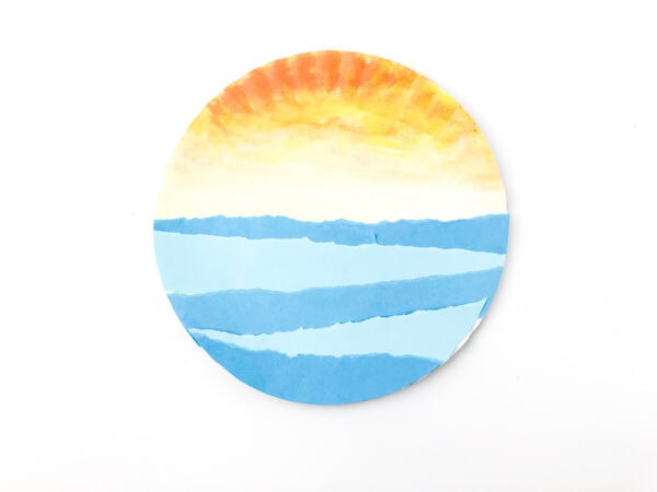Finished ocean background