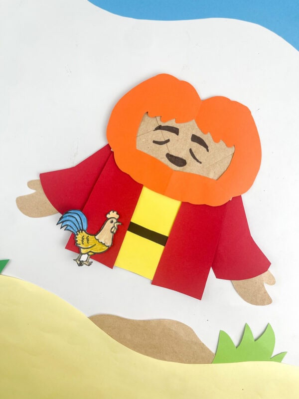 peter bible craft for kids perter denies Jesus