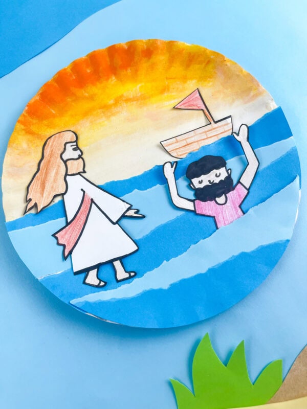 Jesus Walks on Water craft close-up