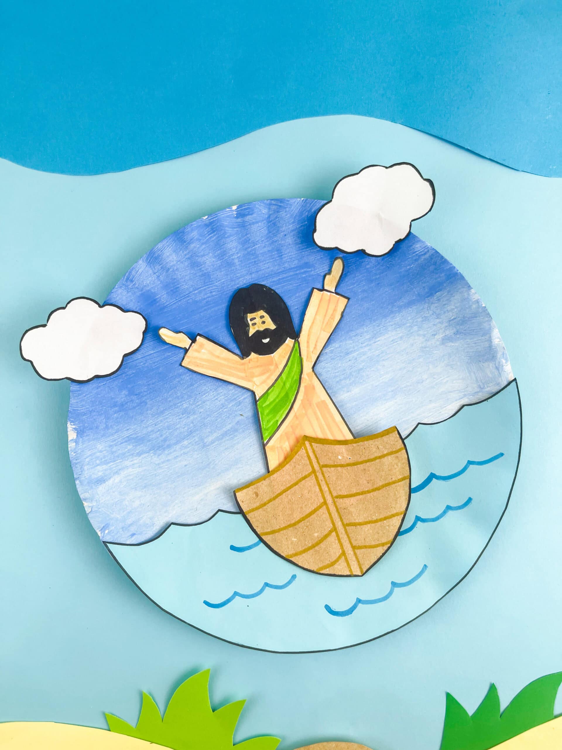 Jesus calms the storm craft