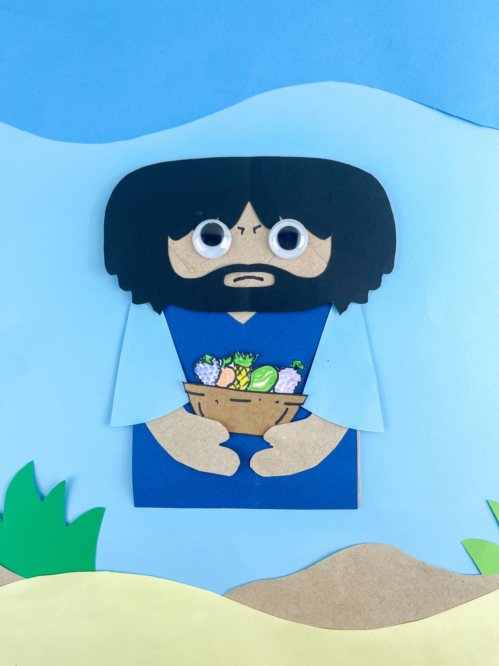 Cain bible craft for kids