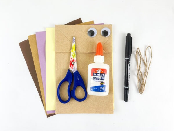 Supplies flat lay
