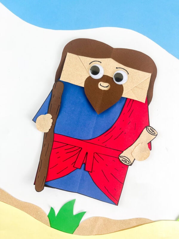 Land of dry bones Ezekiel craft for kids