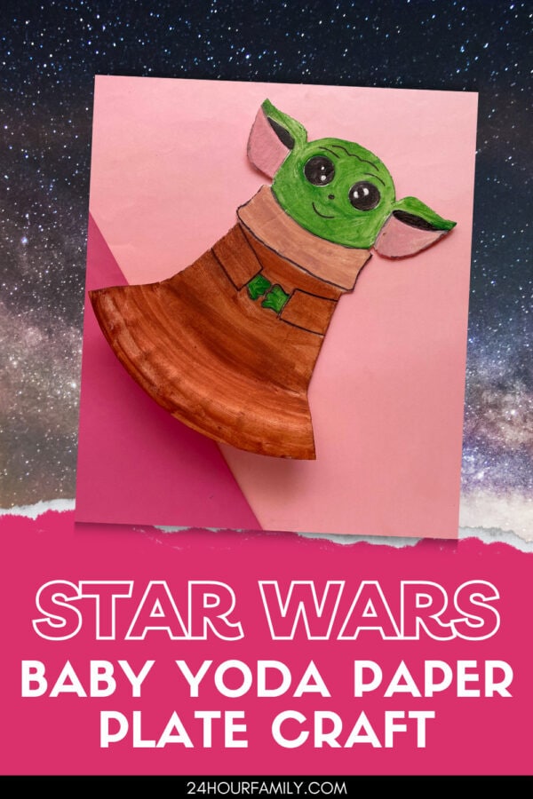 baby yoda paper plate craft full body with free template