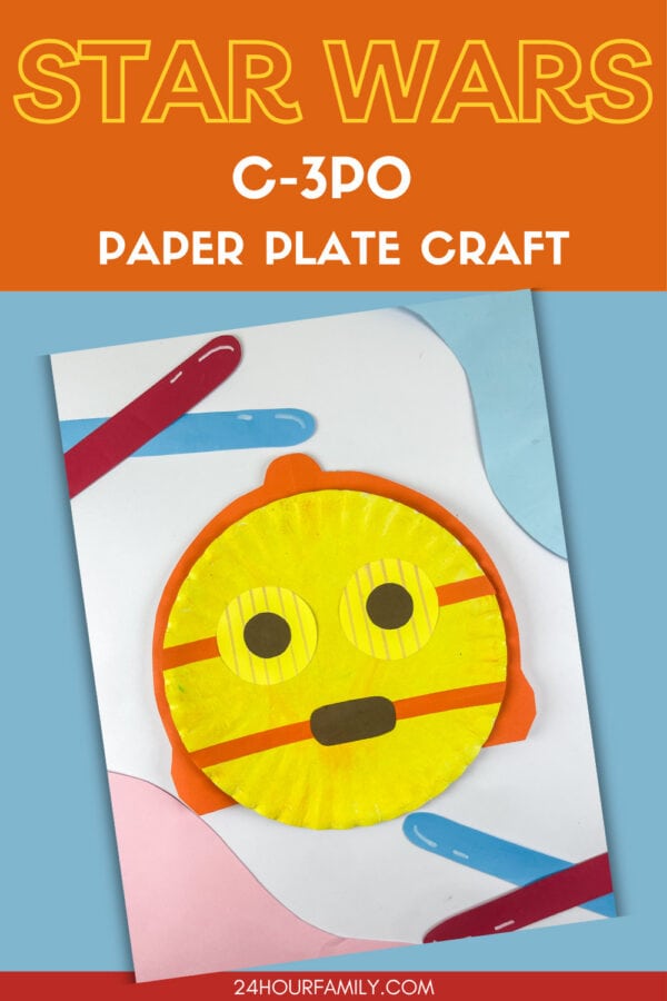 C-3PO paper plate craft